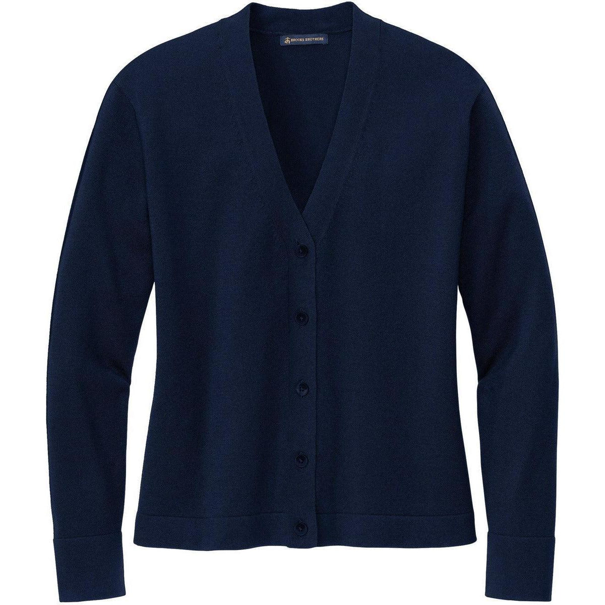 no-logo Brooks Brothers Ladies Cotton Stretch Cardigan Sweater