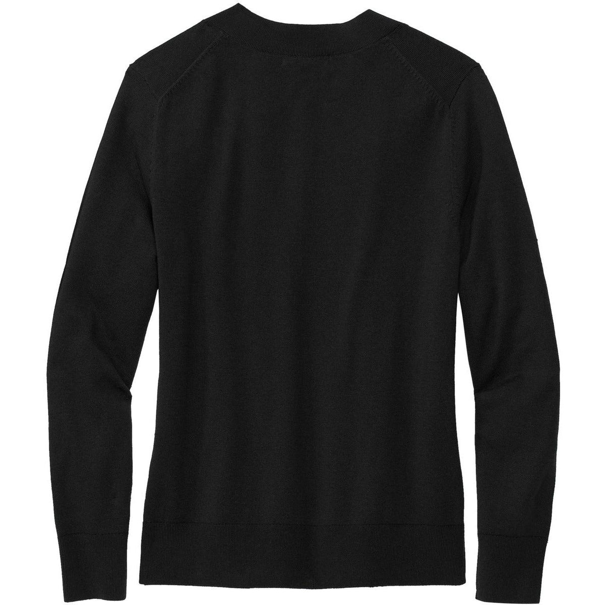 no-logo Brooks Brothers Ladies Cotton Stretch V-Neck Sweater-New-Brooks Brothers-Thread Logic
