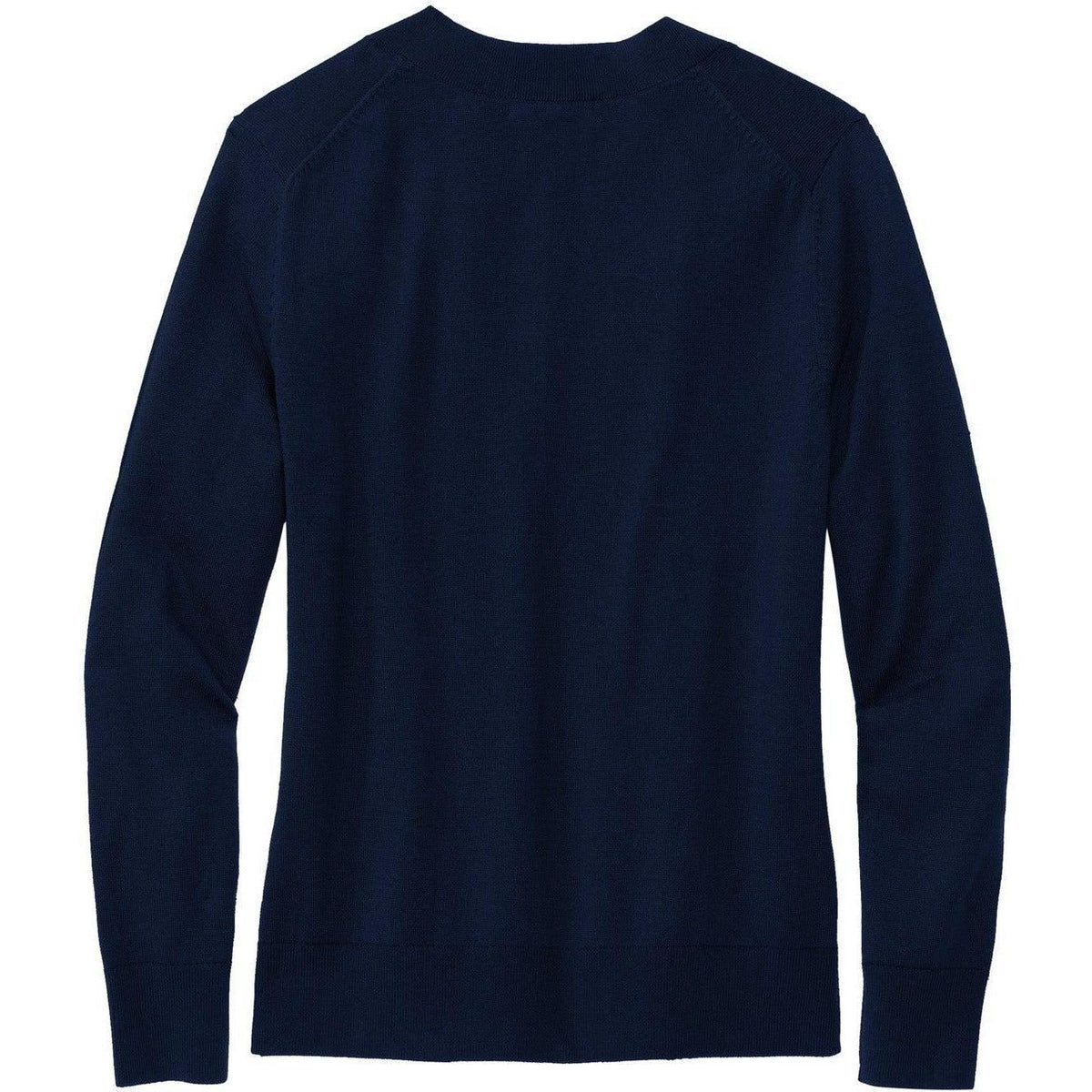 no-logo Brooks Brothers Ladies Cotton Stretch V-Neck Sweater-New-Brooks Brothers-Thread Logic