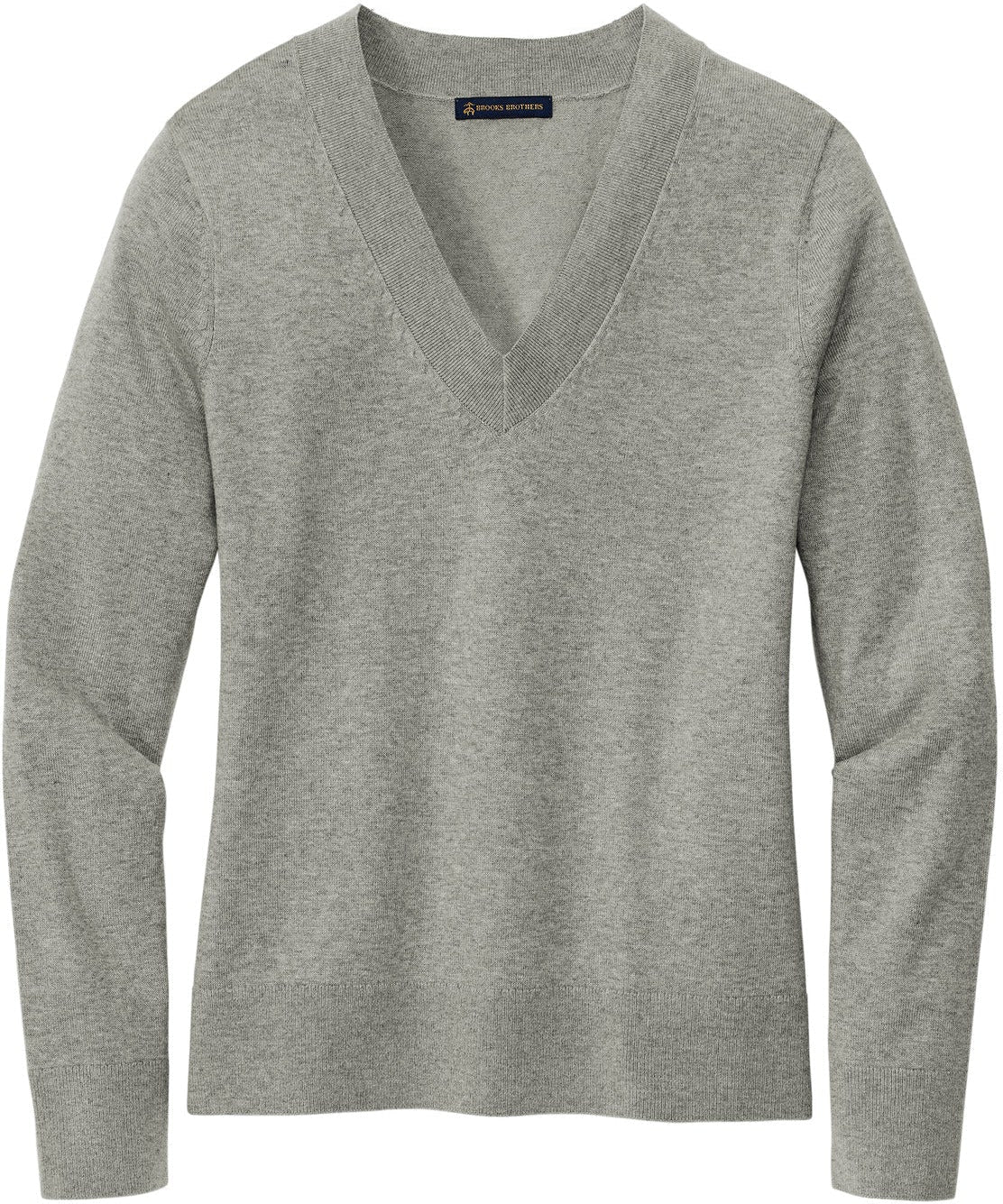 【BAON】[unisex] nylon string layered color V-neck S/S T Chunky Cotton V-Neck Sweater – docksquareclothiers