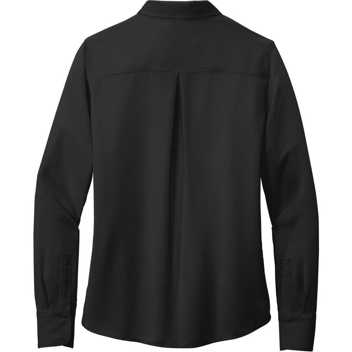no-logo Brooks Brothers Ladies Full-Button Satin Blouse-New-Brooks Brothers-Thread Logic