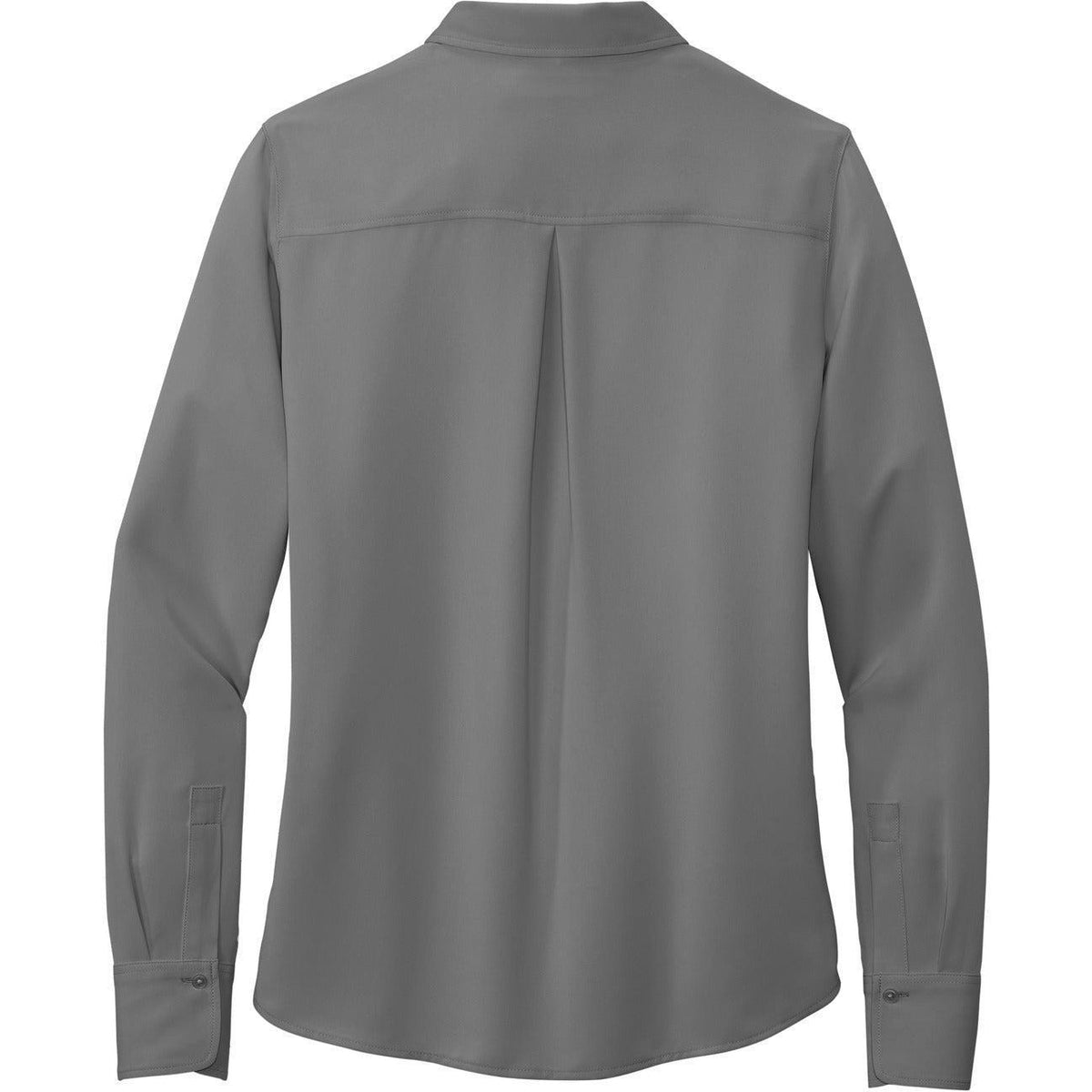 no-logo Brooks Brothers Ladies Full-Button Satin Blouse-New-Brooks Brothers-Thread Logic