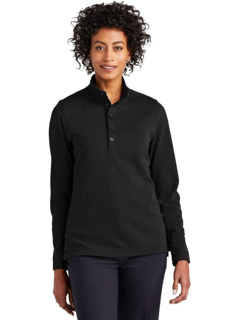 no-logo Brooks Brothers Ladies Mid-Layer Stretch 1/2-Button-New-Brooks Brothers-Thread Logic