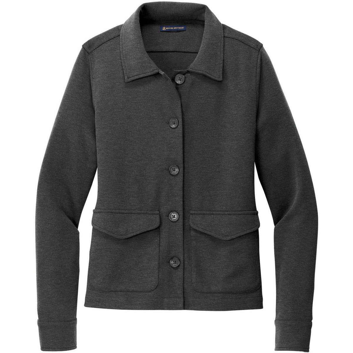 no-logo Brooks Brothers Ladies Mid-Layer Stretch Button Jacket