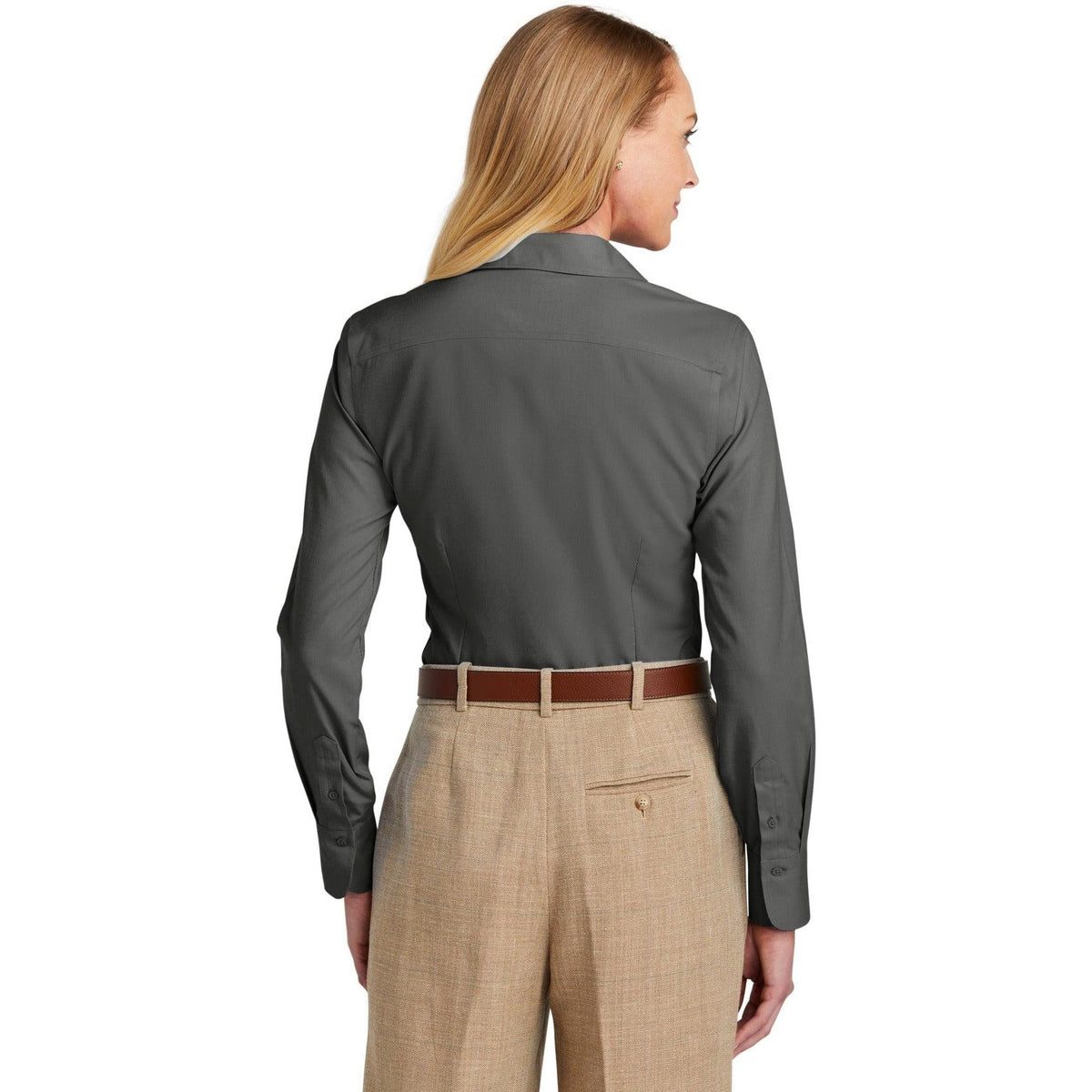no-logo Brooks Brothers Ladies Wrinkle-Free Stretch Nailhead Shirt-New-Brooks Brothers-Thread Logic
