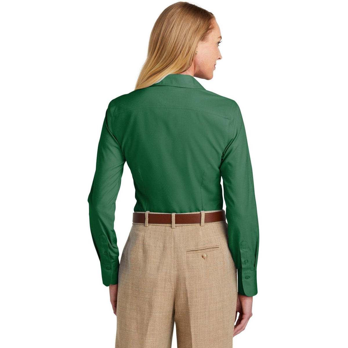 no-logo Brooks Brothers Ladies Wrinkle-Free Stretch Nailhead Shirt-New-Brooks Brothers-Thread Logic
