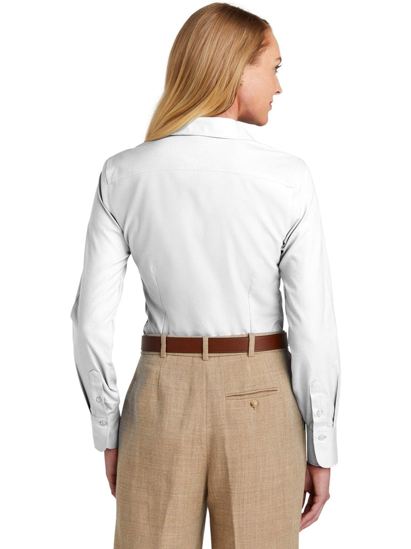 no-logo Brooks Brothers Ladies Wrinkle-Free Stretch Nailhead Shirt-New-Brooks Brothers-Thread Logic