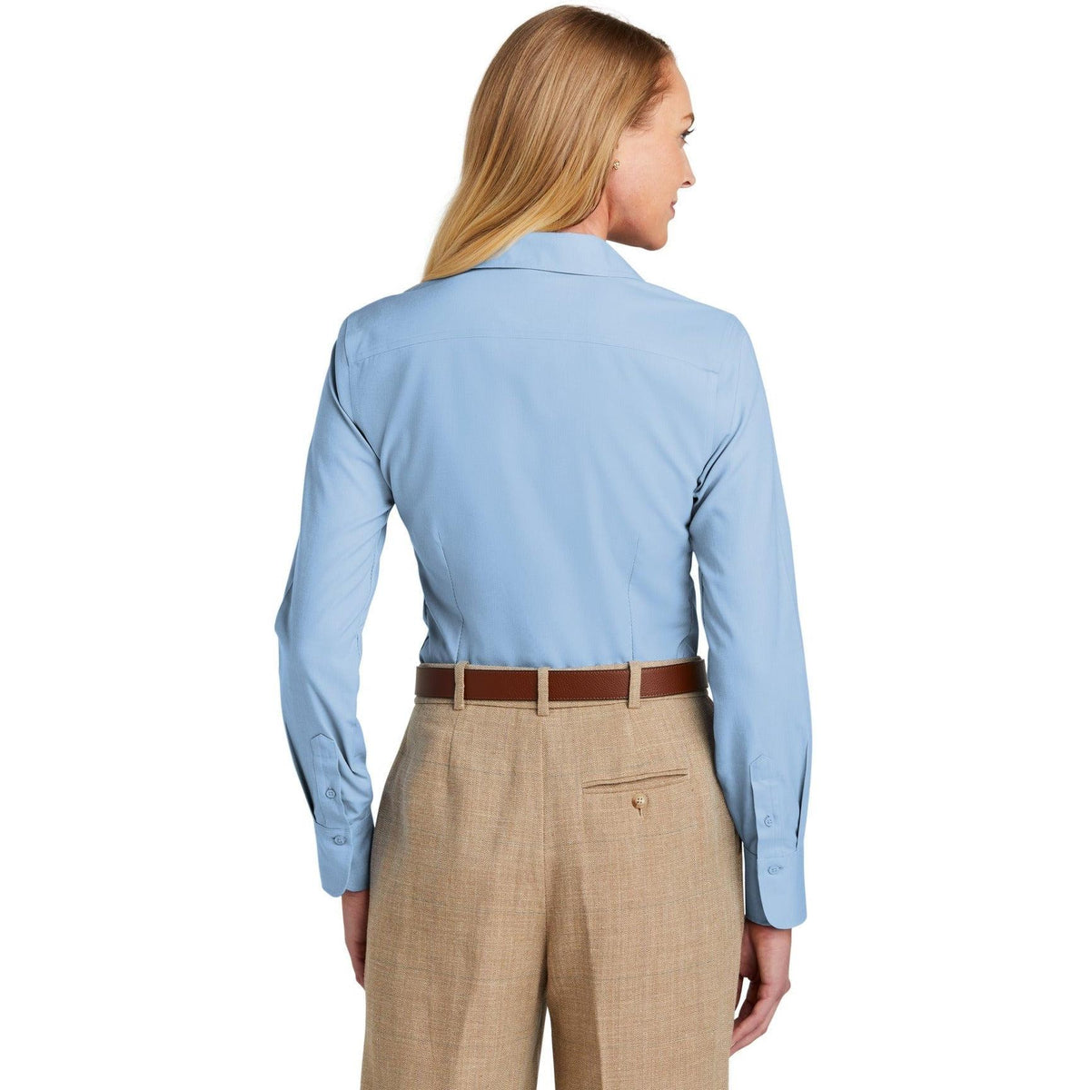 no-logo Brooks Brothers Ladies Wrinkle-Free Stretch Nailhead Shirt-New-Brooks Brothers-Thread Logic