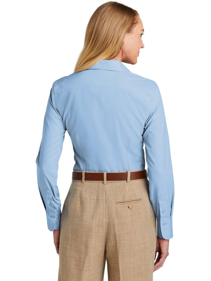 no-logo Brooks Brothers Ladies Wrinkle-Free Stretch Nailhead Shirt-New-Brooks Brothers-Thread Logic