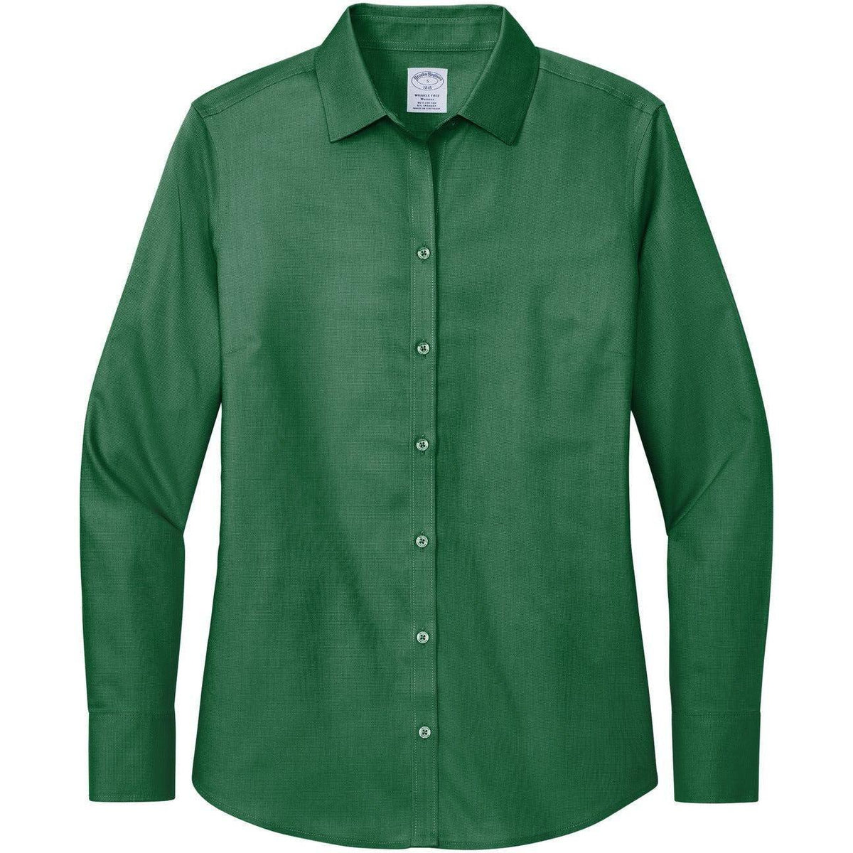 no-logo Brooks Brothers Ladies Wrinkle-Free Stretch Nailhead Shirt