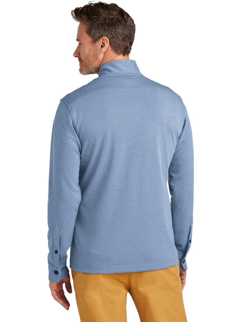 no-logo Brooks Brothers Mid-Layer Stretch 1/2-Button-New-Brooks Brothers-Thread Logic