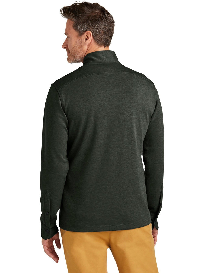 no-logo Brooks Brothers Mid-Layer Stretch 1/2-Button-New-Brooks Brothers-Thread Logic