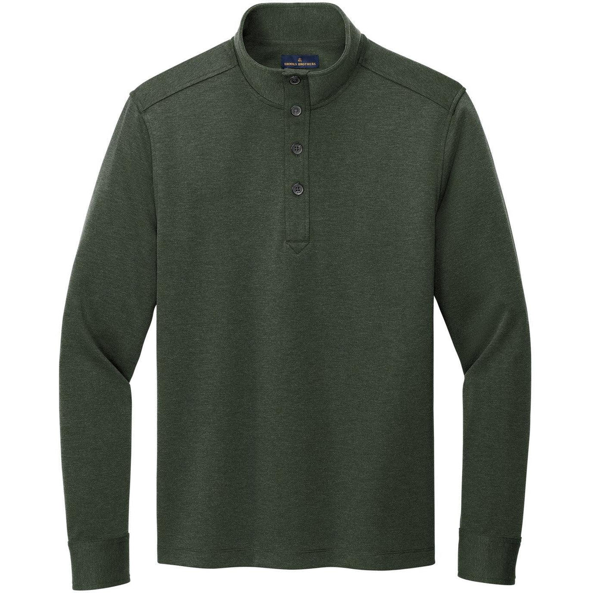 no-logo Brooks Brothers Mid-Layer Stretch 1/2-Button