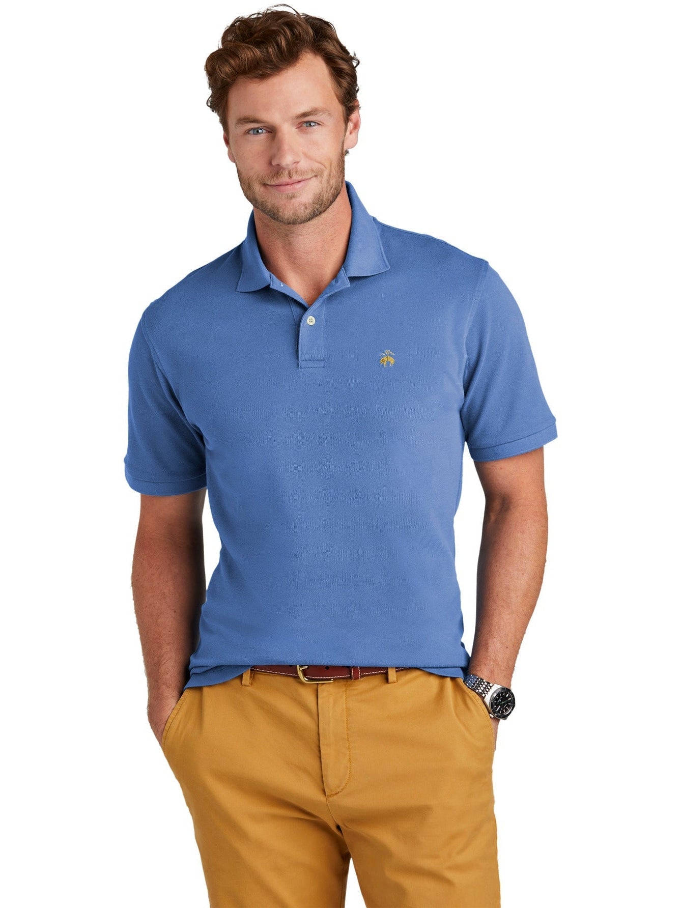 no-logo Brooks Brothers Pima Cotton Pique Polo-New-Brooks Brothers-Thread Logic
