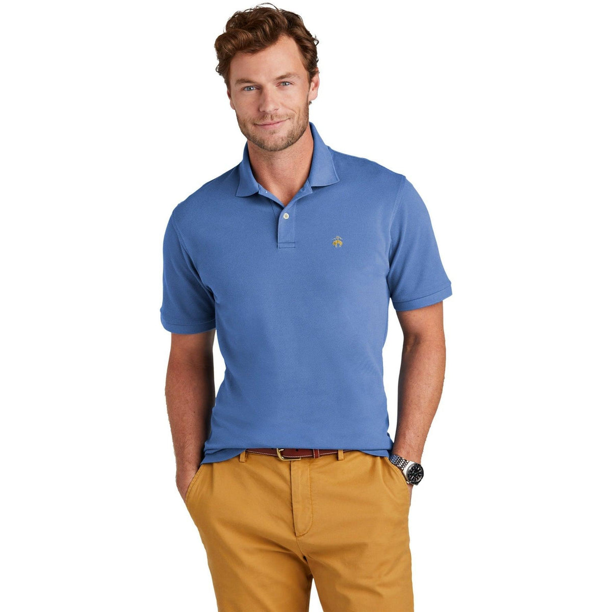 no-logo Brooks Brothers Pima Cotton Pique Polo-New-Brooks Brothers-Thread Logic