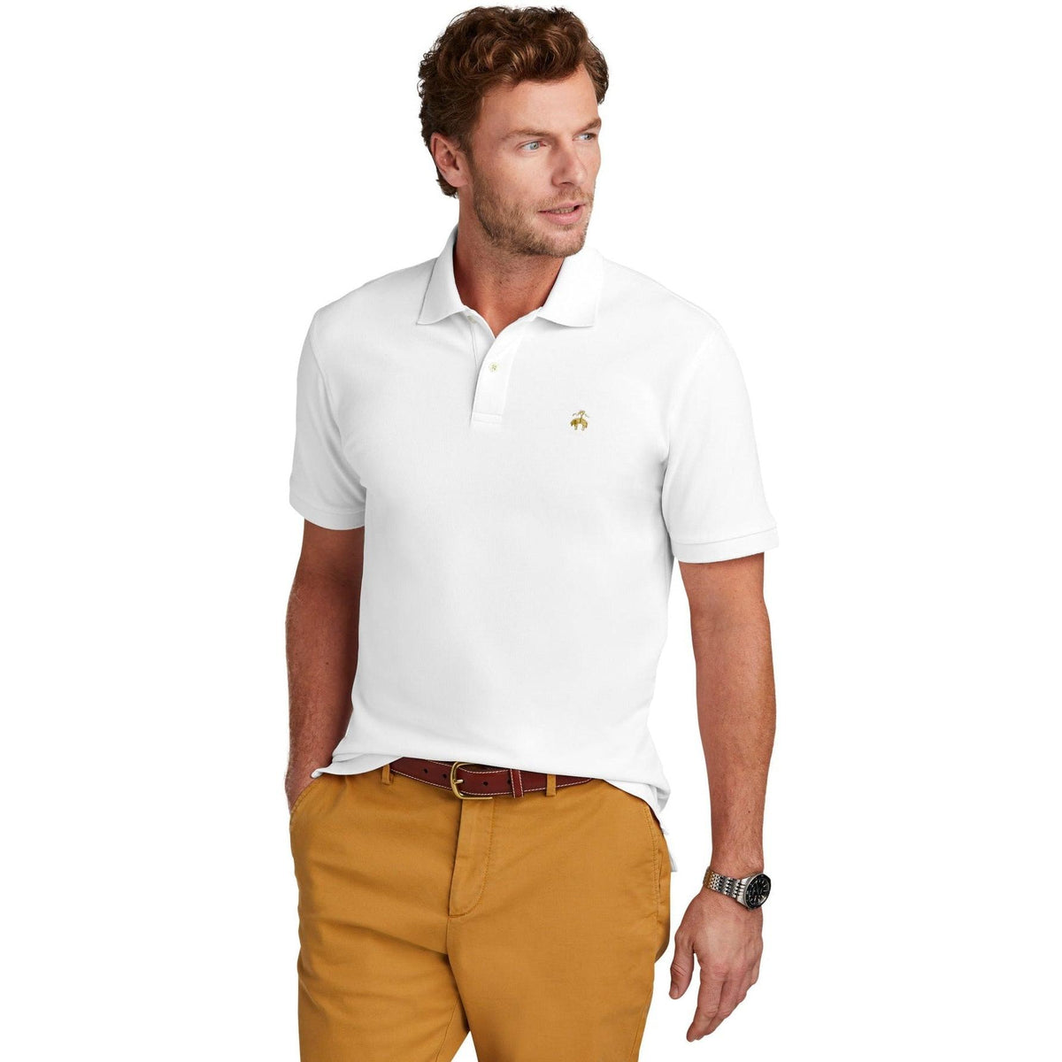 no-logo Brooks Brothers Pima Cotton Pique Polo-New-Brooks Brothers-Thread Logic