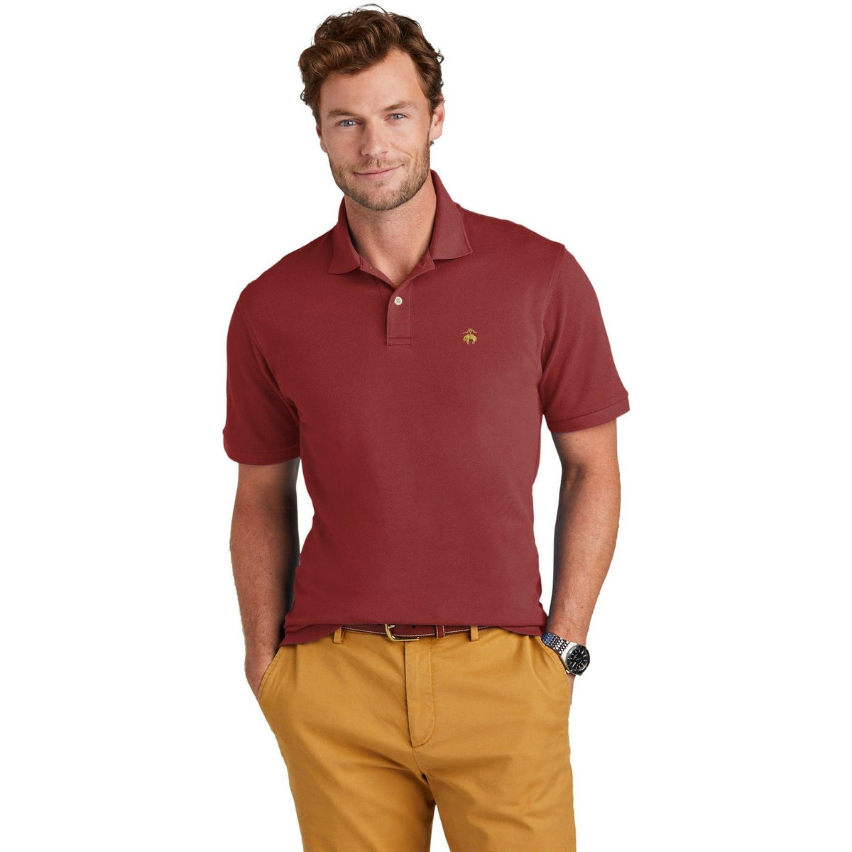 no-logo Brooks Brothers Pima Cotton Pique Polo-New-Brooks Brothers-Thread Logic