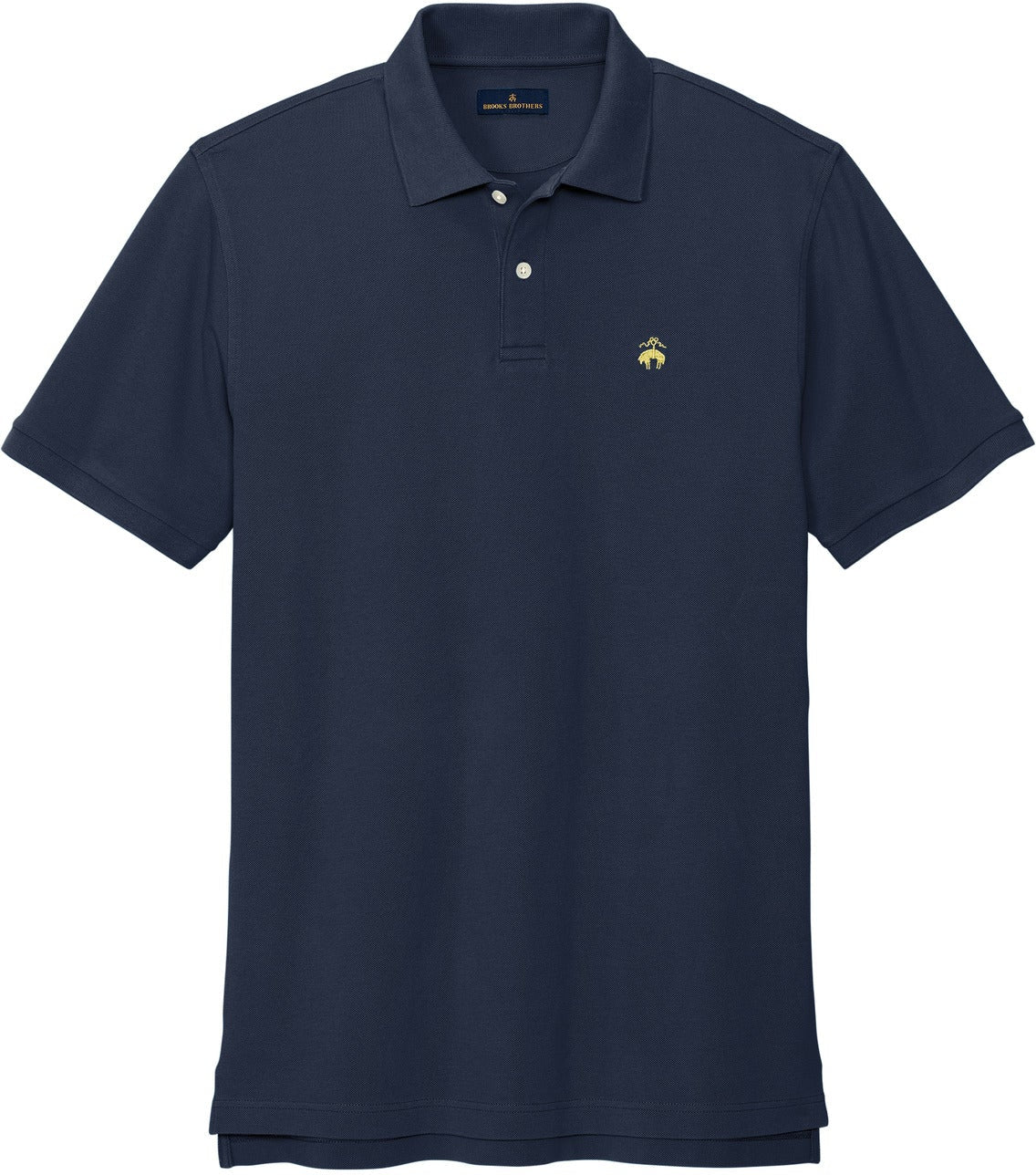 Brooks Brothers Pima Cotton Pique Polo With Custom