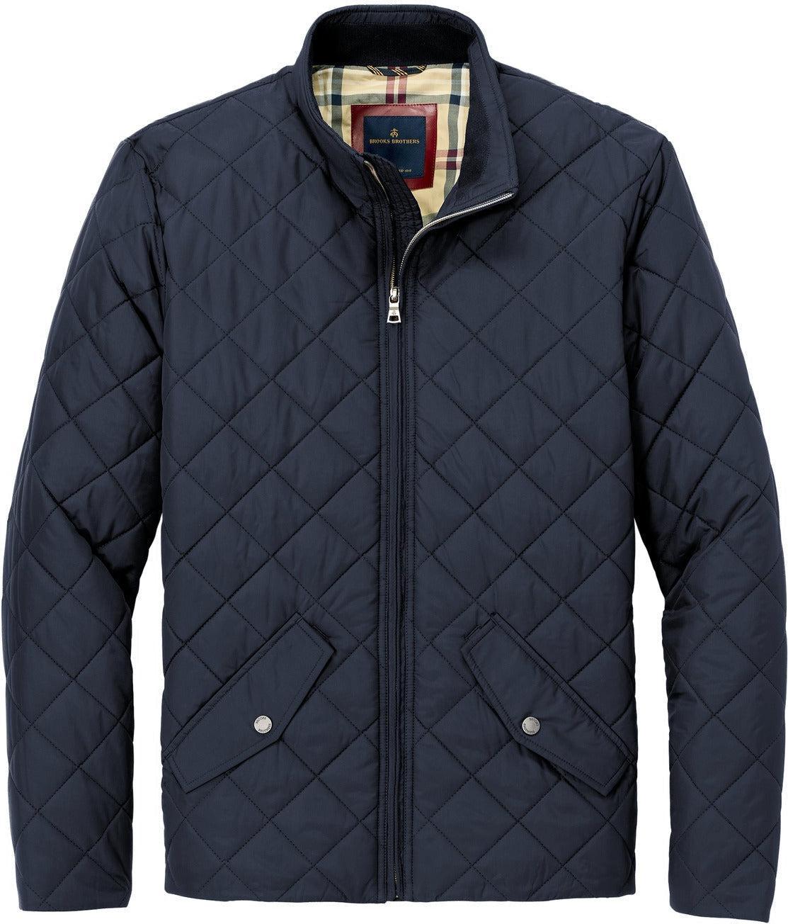 Brooks Brothers Quilted Jacket With Custom Embroidery | BB18600