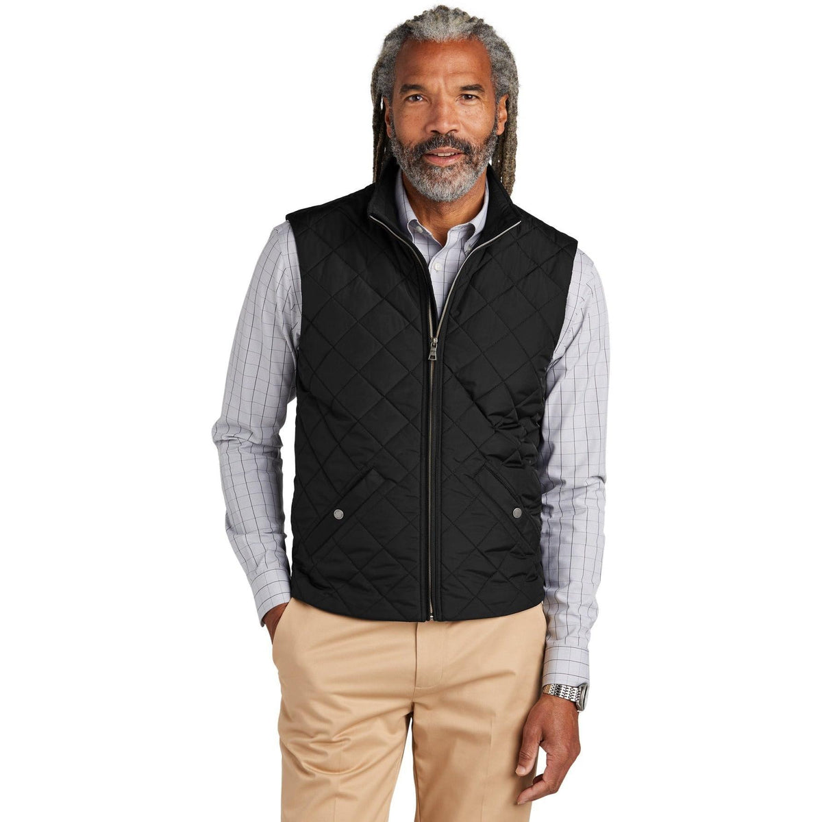 no-logo Brooks Brothers Quilted Vest-New-Brooks Brothers-Thread Logic