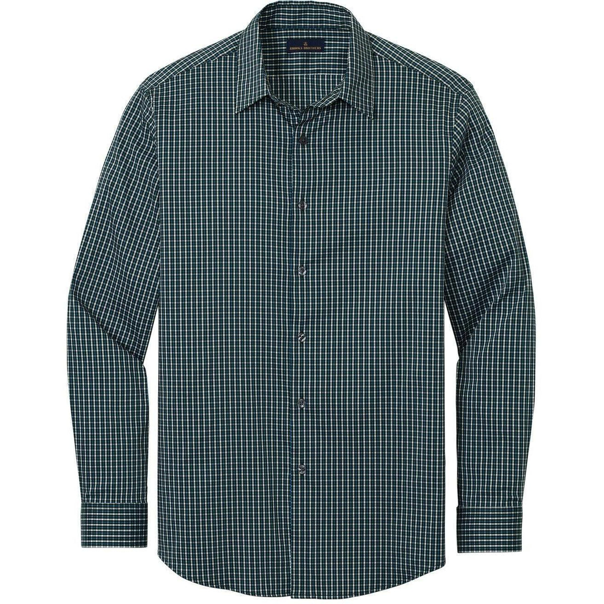 no-logo Brooks Brothers Tech Stretch Patterned Shirt