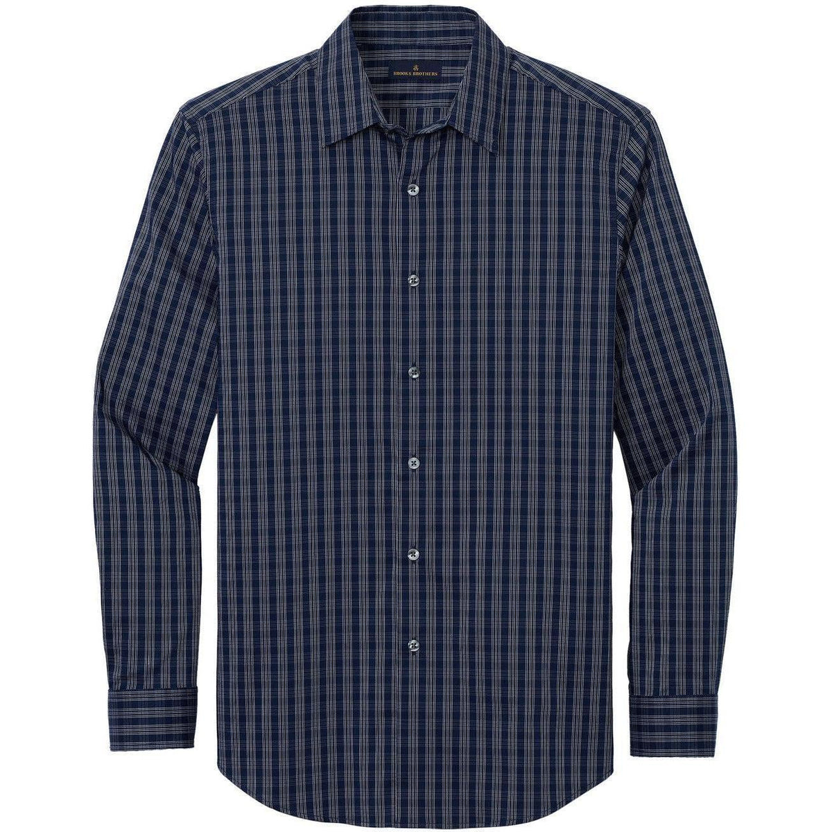 no-logo Brooks Brothers Tech Stretch Patterned Shirt