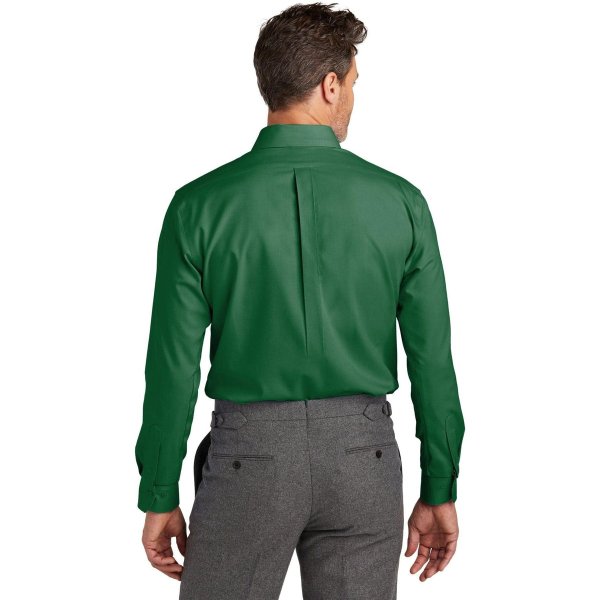 no-logo Brooks Brothers Wrinkle-Free Stretch Nailhead Shirt-New-Brooks Brothers-Thread Logic