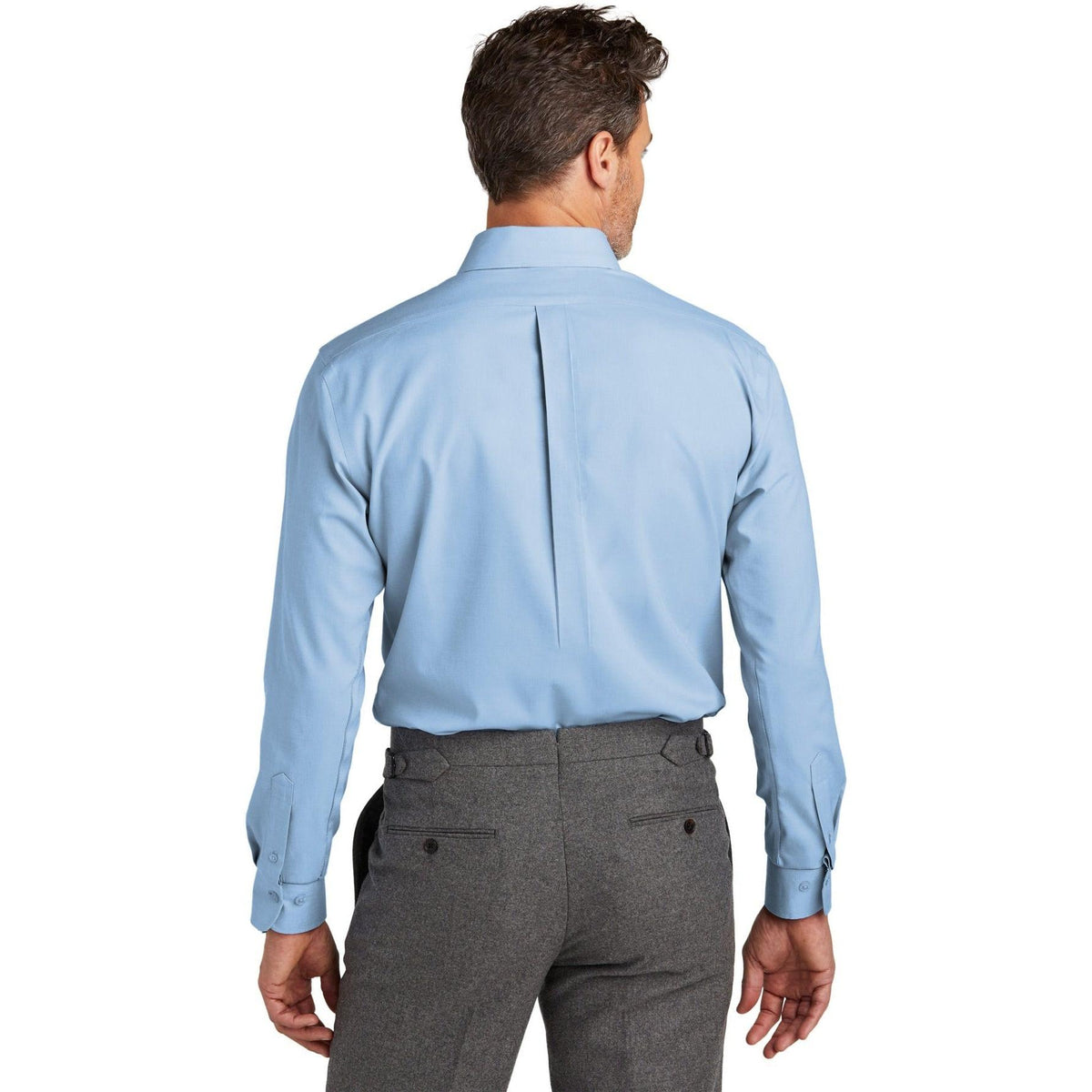 no-logo Brooks Brothers Wrinkle-Free Stretch Nailhead Shirt-New-Brooks Brothers-Thread Logic