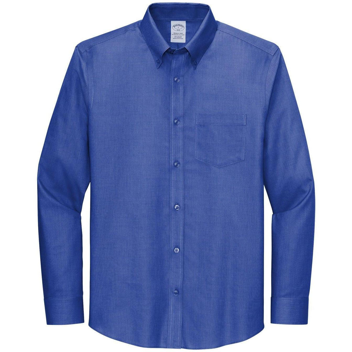 no-logo Brooks Brothers Wrinkle-Free Stretch Nailhead Shirt
