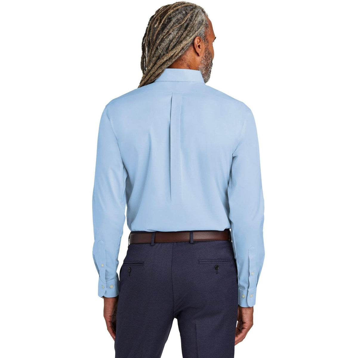 no-logo Brooks Brothers Wrinkle-Free Stretch Pinpoint Shirt-New-Brooks Brothers-Thread Logic