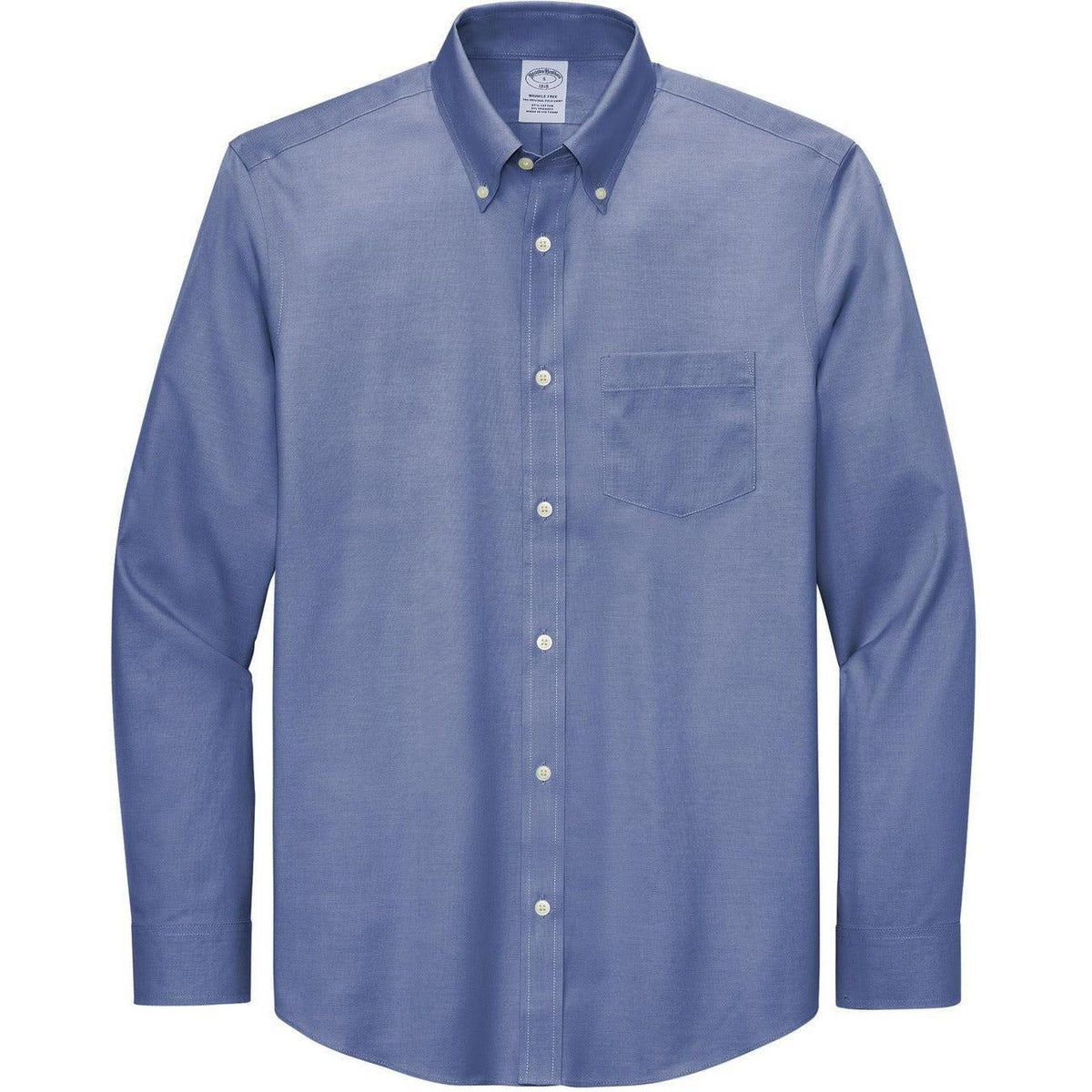 no-logo Brooks Brothers Wrinkle-Free Stretch Pinpoint Shirt