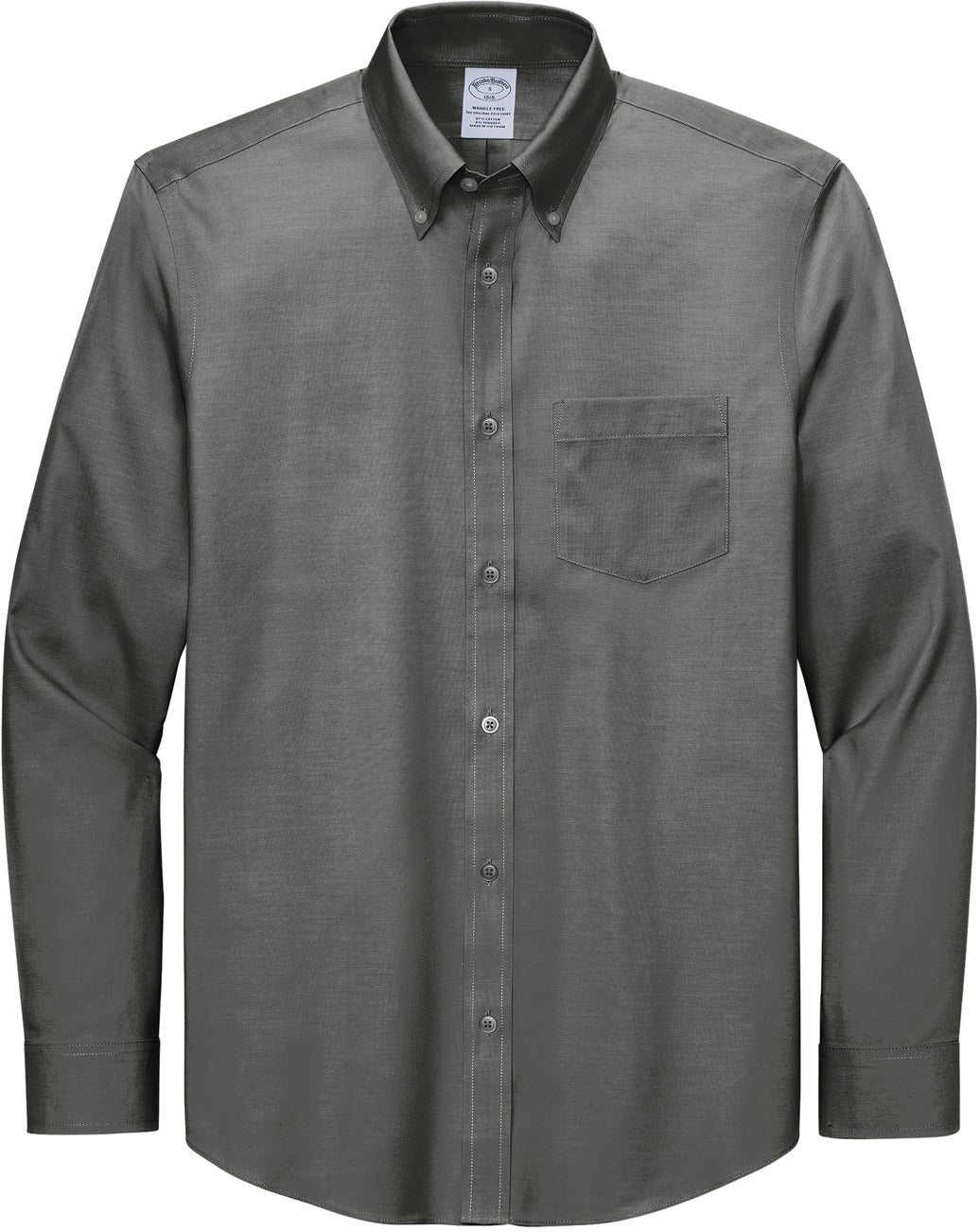 Brooks Brothers Wrinkle-Free Stretch Pinpoint Shirt With