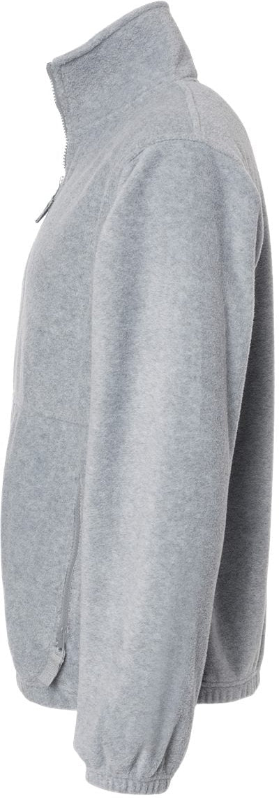 no-logo Burnside Polar Fleece Full-Zip Jacket-Outerwear-Burnside-Thread Logic