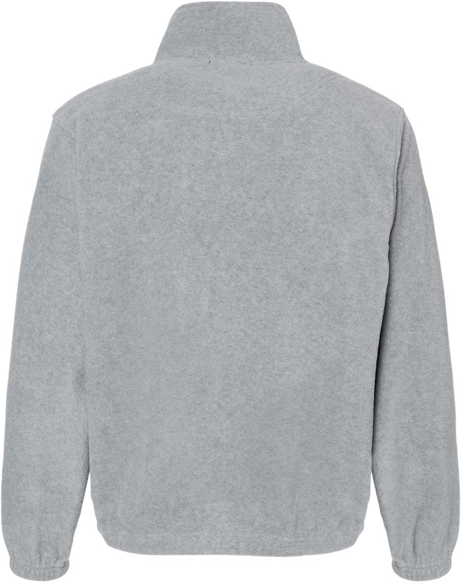 no-logo Burnside Polar Fleece Quarter-Zip Pullover-Fleece-Burnside-Thread Logic