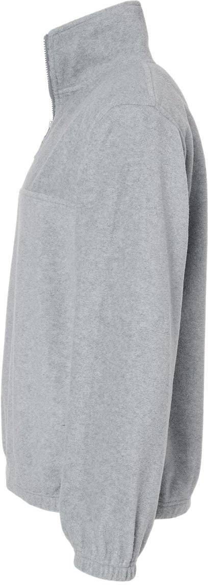 no-logo Burnside Polar Fleece Quarter-Zip Pullover-Fleece-Burnside-Thread Logic