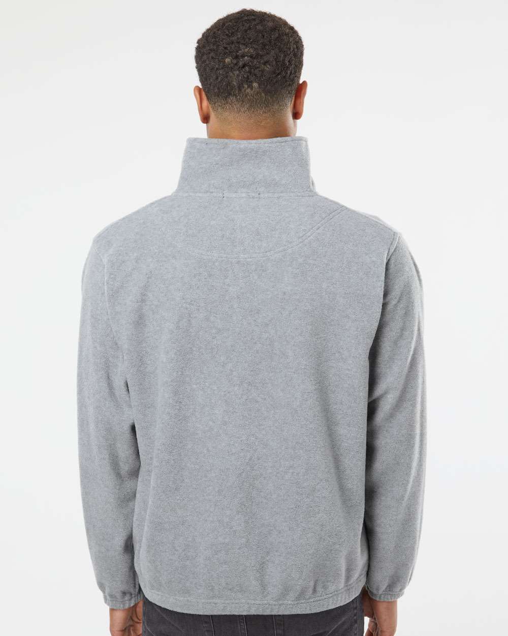 no-logo Burnside Polar Fleece Quarter-Zip Pullover-Fleece-Burnside-Thread Logic