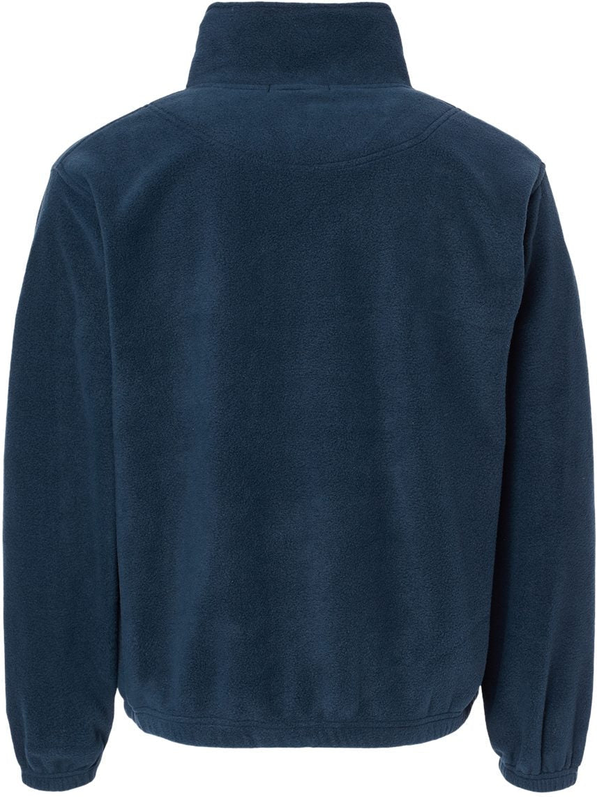 no-logo Burnside Polar Fleece Quarter-Zip Pullover-Fleece-Burnside-Thread Logic