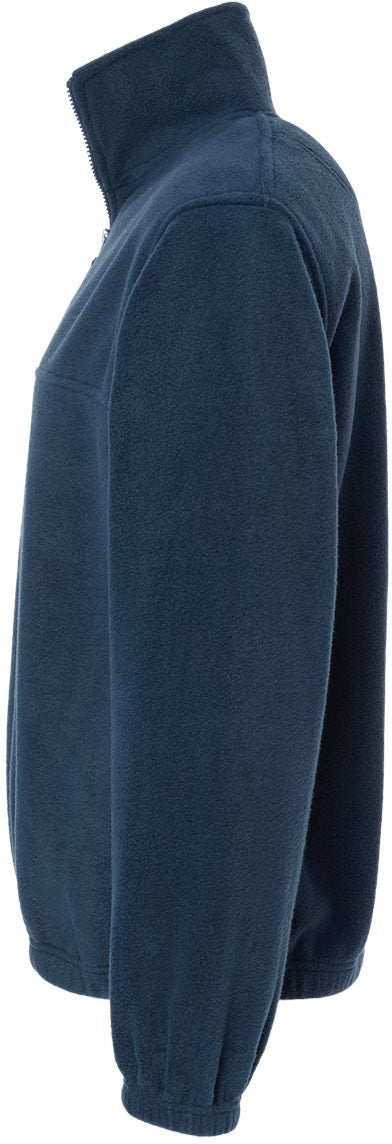 no-logo Burnside Polar Fleece Quarter-Zip Pullover-Fleece-Burnside-Thread Logic