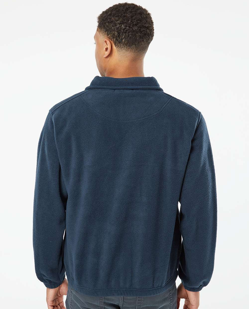 no-logo Burnside Polar Fleece Quarter-Zip Pullover-Fleece-Burnside-Thread Logic