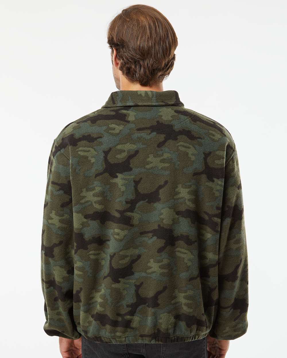 no-logo Burnside Polar Fleece Quarter-Zip Pullover-Fleece-Burnside-Thread Logic