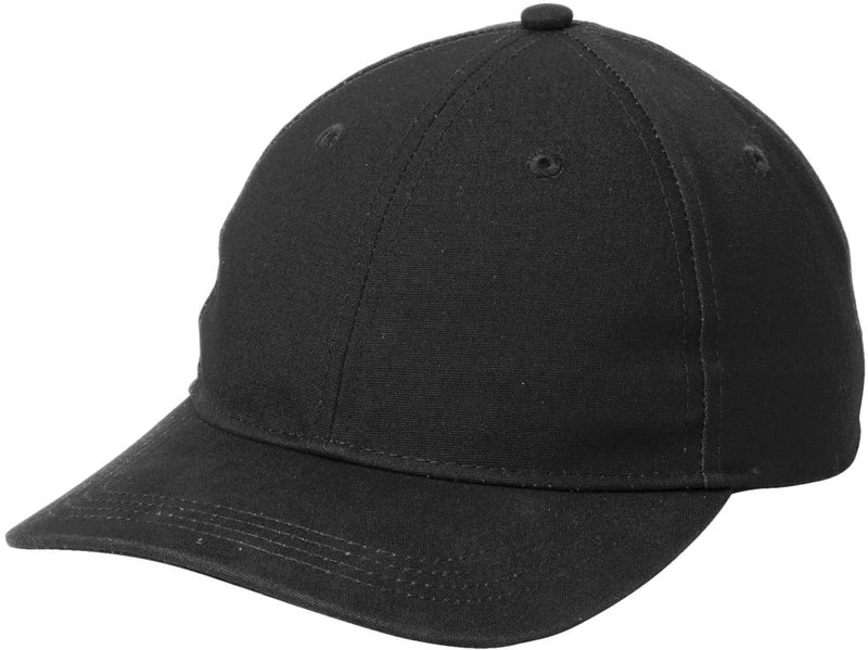 no-logo Port Authority Leather Strap Cap-Port Authority-Black-OSFA-Thread Logic