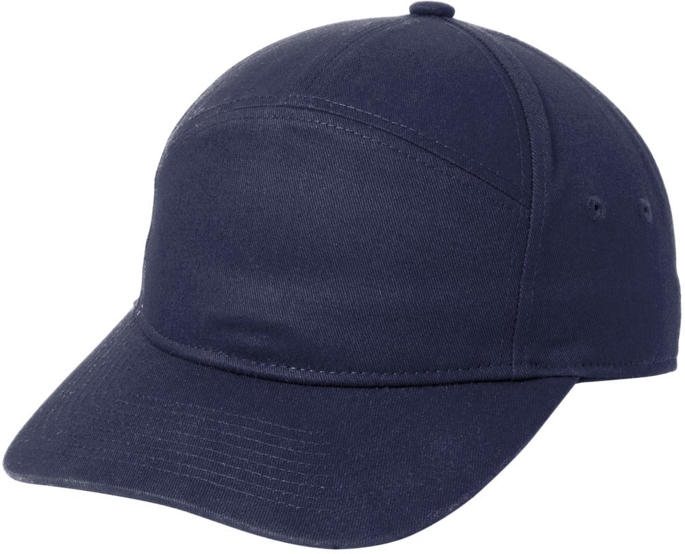 no-logo Port Authority 7-Panel Cap-Port Authority-Rich Navy-OSFA-Thread Logic
