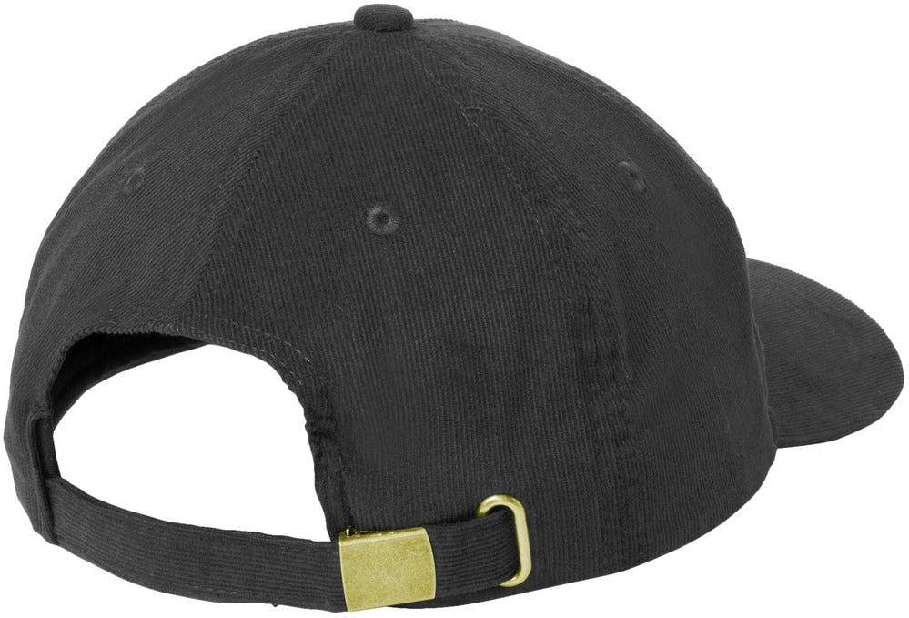 no-logo Port Authority Light Corduroy Dad Cap-Port Authority-Thread Logic