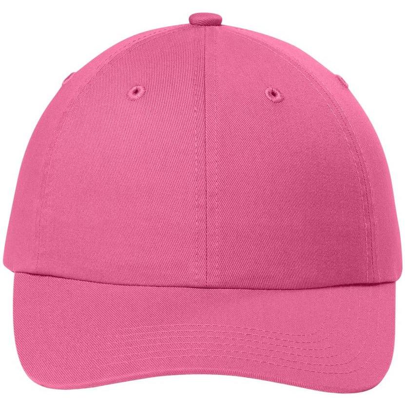 no-logo Port Authority Wearever Unstructured Twill Snapback Cap