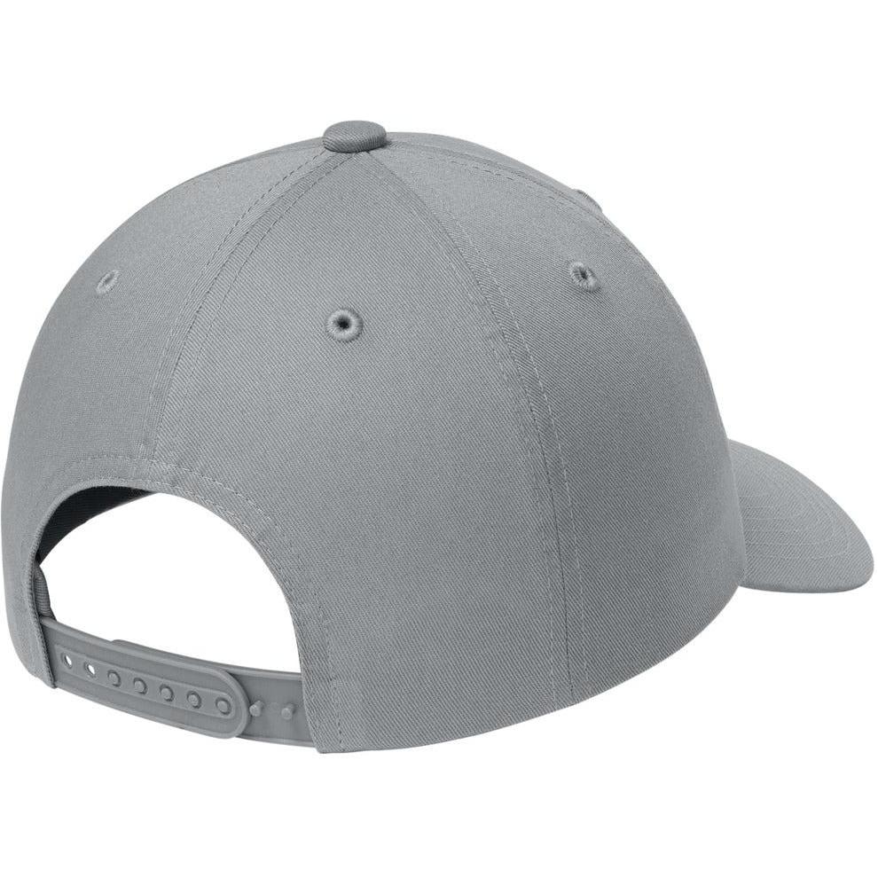 no-logo Port Authority Wearever Unstructured Twill Snapback Cap