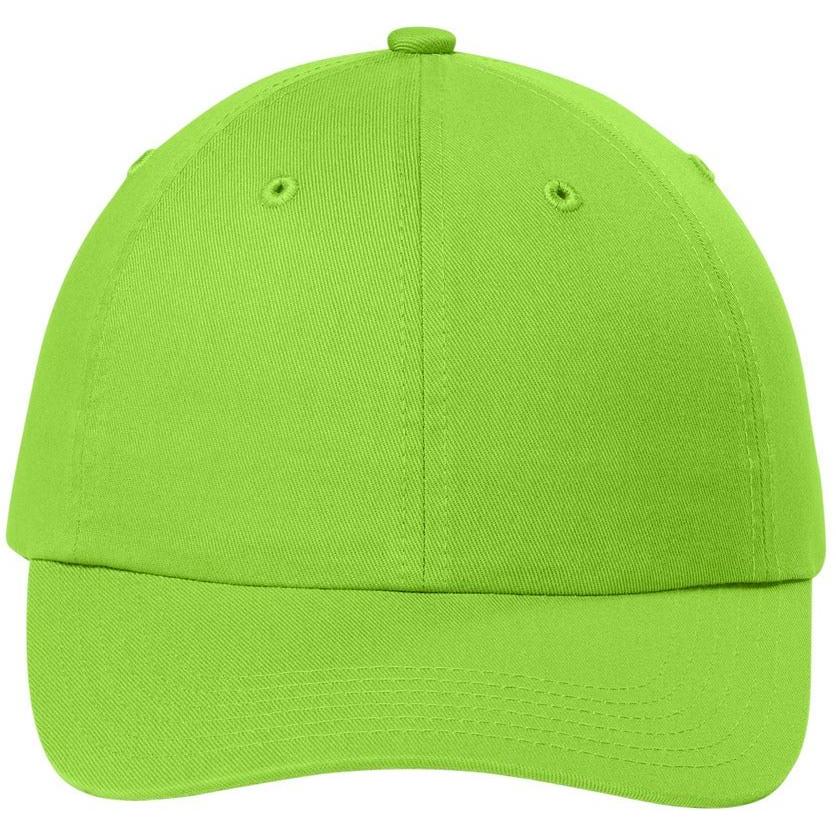 no-logo Port Authority Wearever Unstructured Twill Snapback Cap