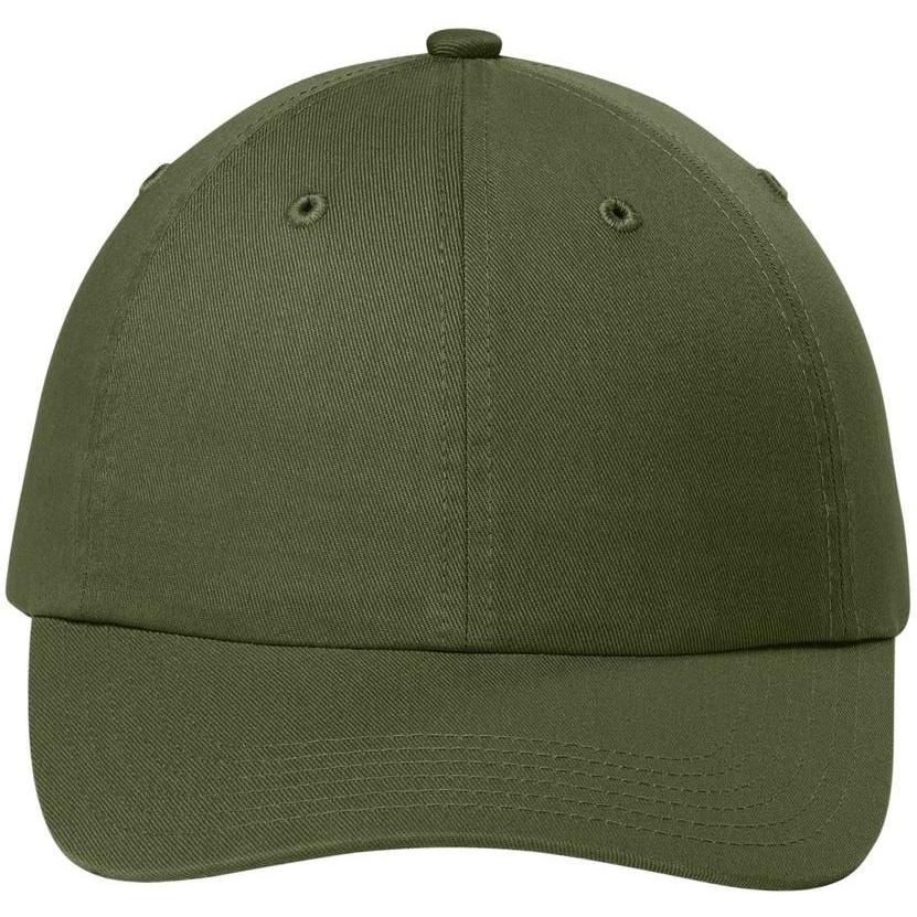 no-logo Port Authority Wearever Unstructured Twill Snapback Cap
