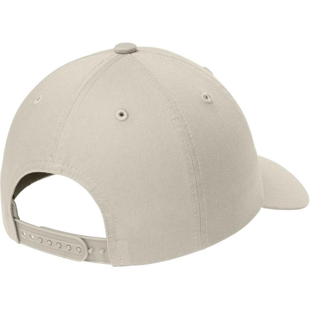 no-logo Port Authority Wearever Unstructured Twill Snapback Cap