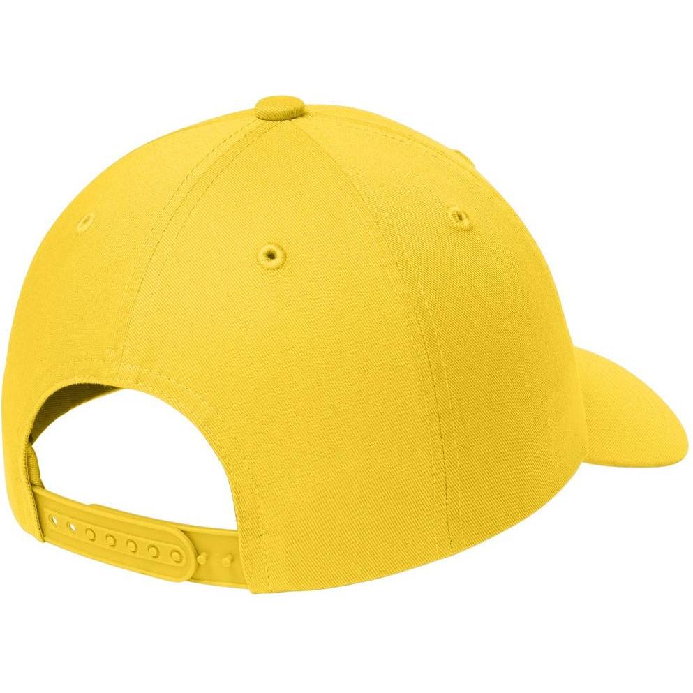 no-logo Port Authority Wearever Unstructured Twill Snapback Cap