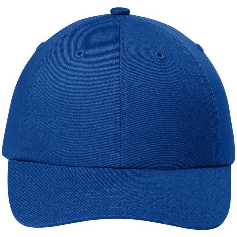no-logo Port Authority Wearever Unstructured Twill Snapback Cap